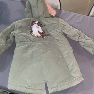 Little Girl Unicorn Jacket